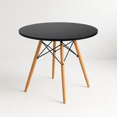 KLIK - Mesa de Comedor Eames 100cm redonda - Negra