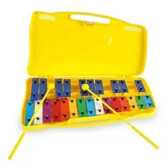 HENDRIX - Metalofono Xilofono Cromatico 25 Notas Infantil
