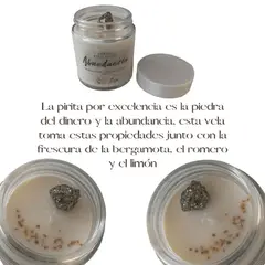 GENERICO - Velas aromáticas de soja proposito abundancia