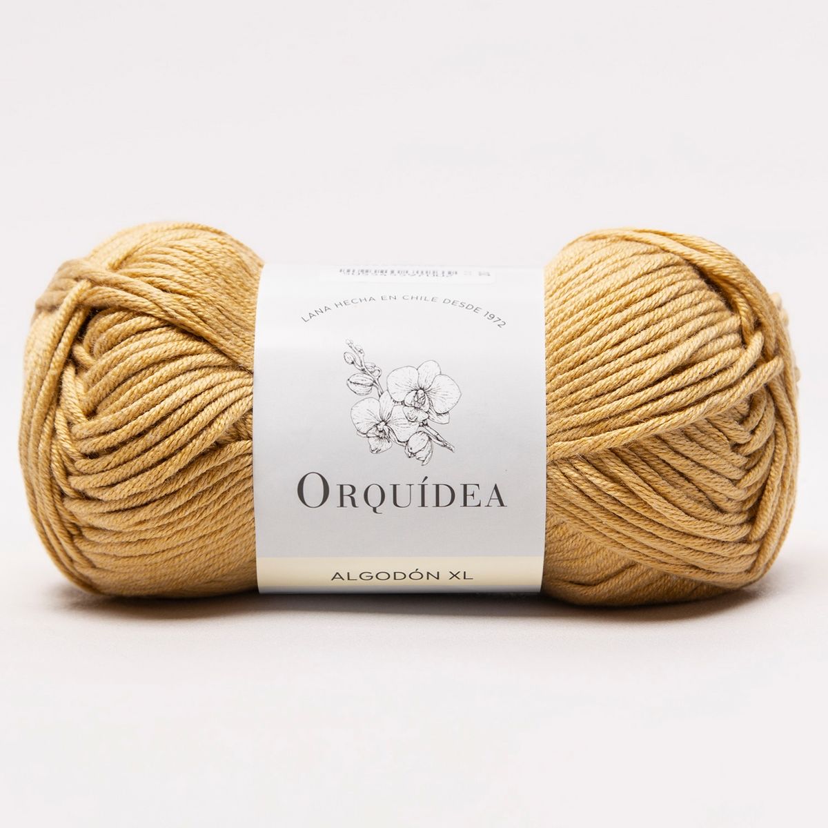 GENERICO - Hilo Algodon XL Orquidea 100 grs - Mostaza Claro 23