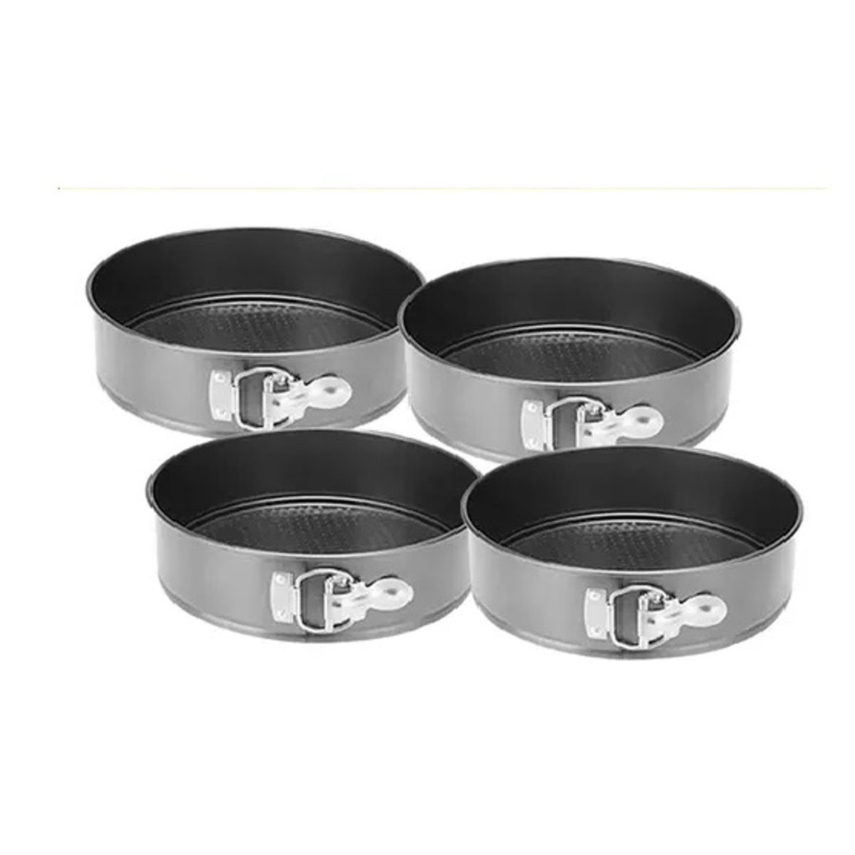 4 Molde Torta Moldes Queque Moldes Desmontables Mini Redondo, marca Pasteleria - Foto Principal