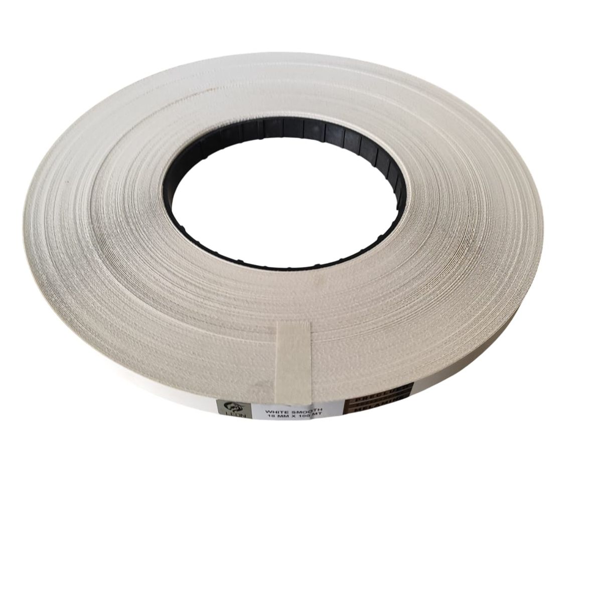 GENERICO - Tapacanto Encolado Rollo 100 Mt 18mm Blanco
