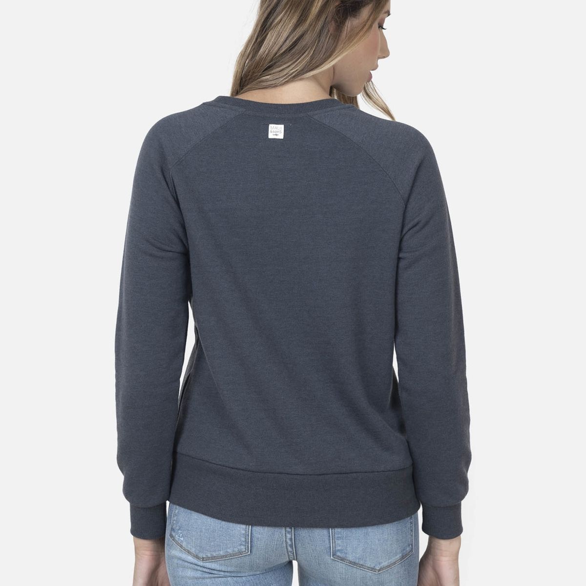 MAUI AND SONS - Cuello Redondo Mujer TIGERS 1980 Gris Oscuro Maui and Sons MAUI AND SONS