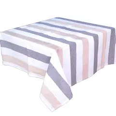 INVERSIONES KADAR - Mantel Rectangular Líneas Grises Kadar