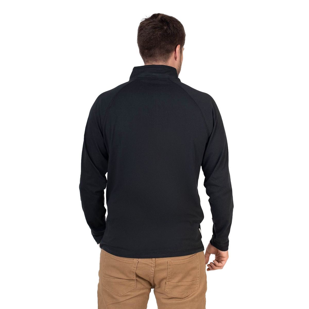 LENGA - Polera Hombre Manga Larga con Cierre SBS Arrayán Lenga