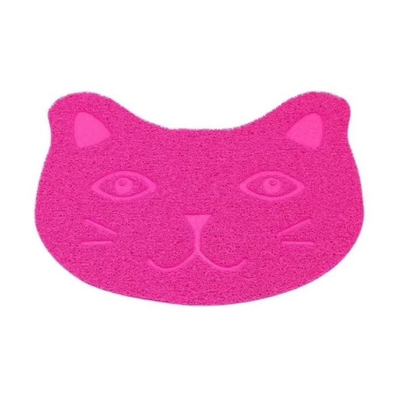 GENERICO - Alfombra Antideslizante Mascotas Perro Gato 262139 rosa