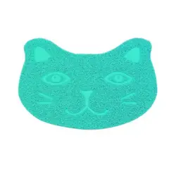 GENERICO - Alfombra Antideslizante Mascotas Perro Gato 262139 Azul