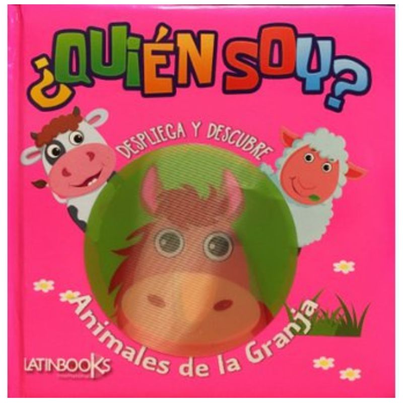 LATINBOOKS - ¿Quién soy ? Despliega y descubre animales de la Granja LATINBOOKS