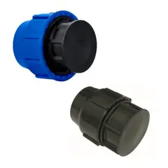 GENERICO - Tapon HDPE 25mm Compresion Riego