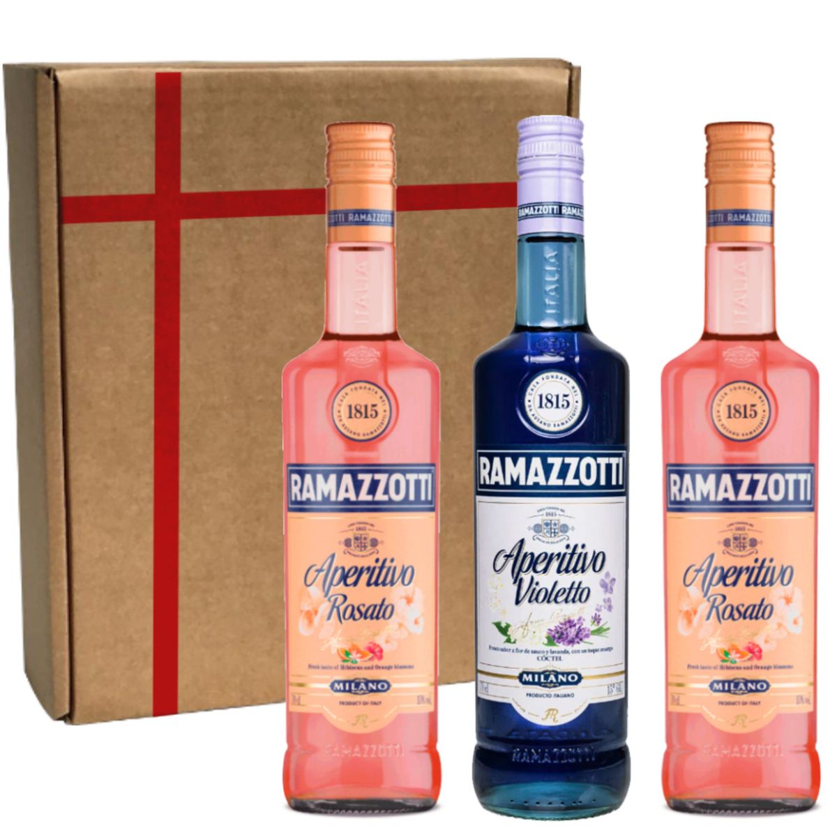 RAMAZZOTTI - Mix Triple Ramazzotti: 2 Rosatto + 1 Violetto