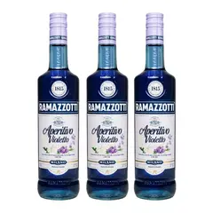 RAMAZZOTTI - 3 Licor Violetto - Violeta Oscuro