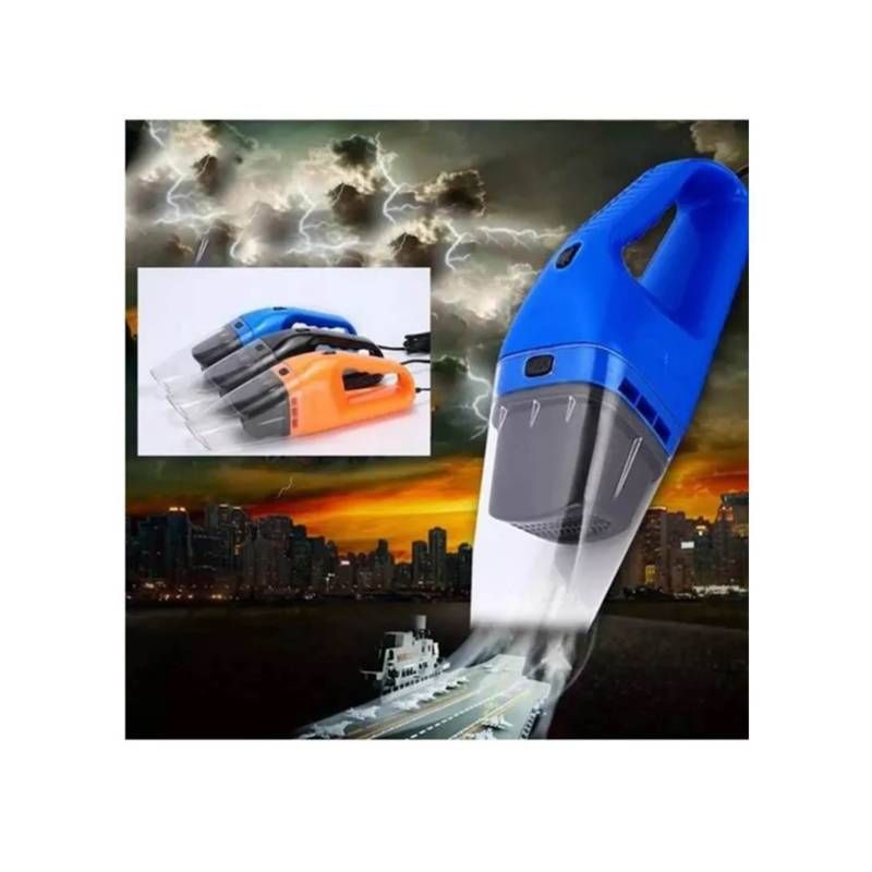 GENERICO - Kit Aspiradora Auto Portatil 12v 120w Premium