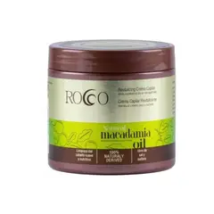 GENERICO - Crema Capilar Cabello Natural Macadamia Oil Rocco.-