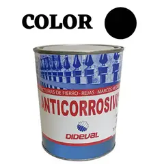 GENERICO - Anticorrosivo 1 Galon NEGRO Dideval