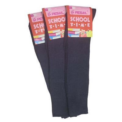 Imagen 2 del producto Calcetines De Colegio Para Niñas - Largos - Algodon - Escolar - Docena