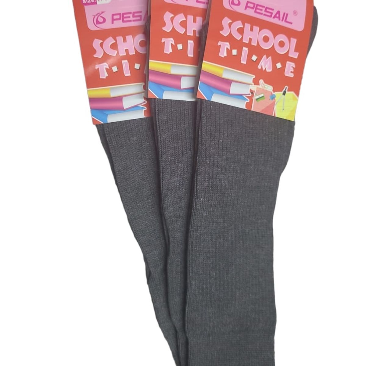 GARSIL - 3 Pares De Calcetines De Colegio Para Niñas - Largo Escolar - Algodon