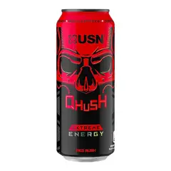 USN - ENERGETICA O PRE ENTRENO QHUSH DE RED RUSH - 473 ml -