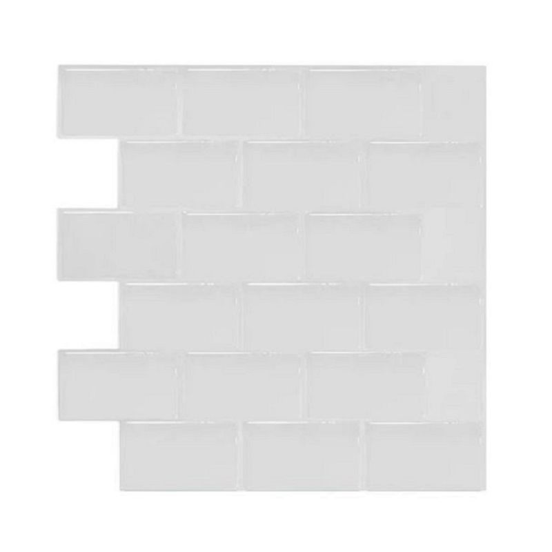DEKOFIX - Mosaiko Autoadhesivo Brick Blanco 1,2 mm