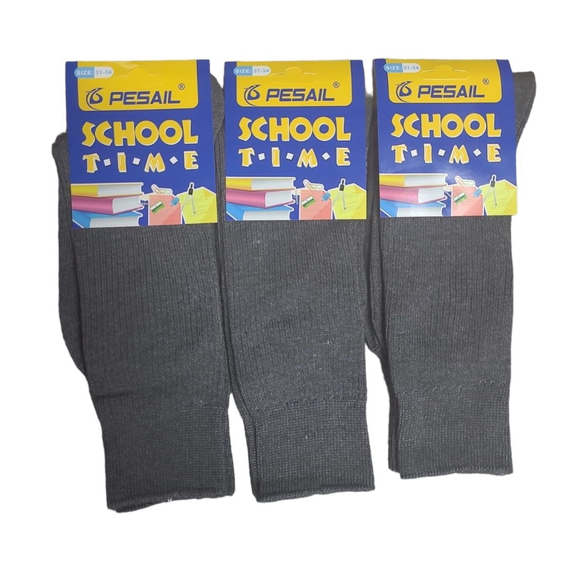 GARSIL - Calcetines De Colegio Para Niños - Largo Escolar De Algodon - Docena