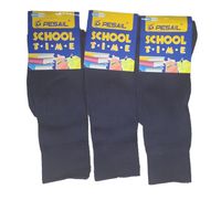 Calcetines De Colegio Para Niños - Largo Escolar De Algodon - Docena