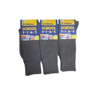 6 Pares De Calcetines De Colegio Para Niños - Largo Escolar De Algodon