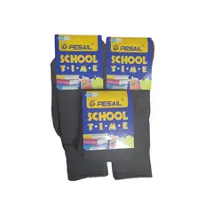 GARSIL - 3 Pares De Calcetines De Colegio Para Niños - Largo Escolar De Algodon