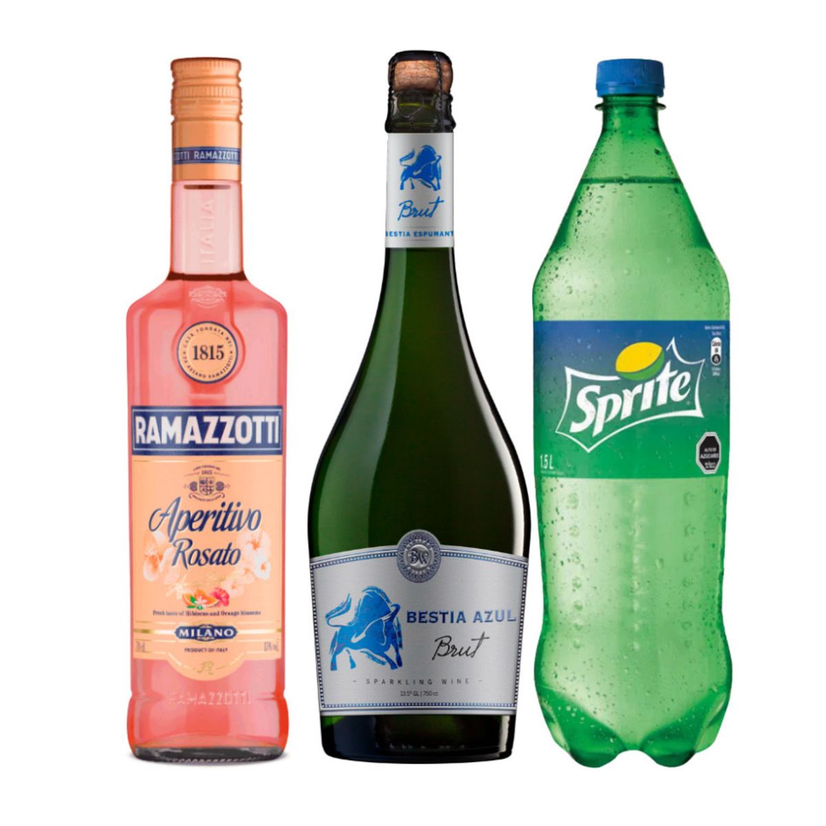 RAMAZZOTTI - Mix Spritz: Ramazzotti Rosatto + Espumante + Sprite