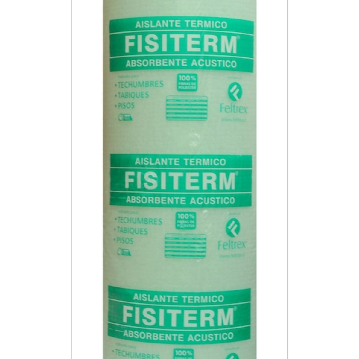 Aislante FISITERM STANDARD 55mm 1.20 x 15 Mt - 18 Mt2 FELTREX, marca FELTREX - Foto 2