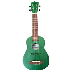 GENERICO - UKELELE VESTON VERDE SOPRANO KUS-100GR CON FUNDA ACOLCHADA