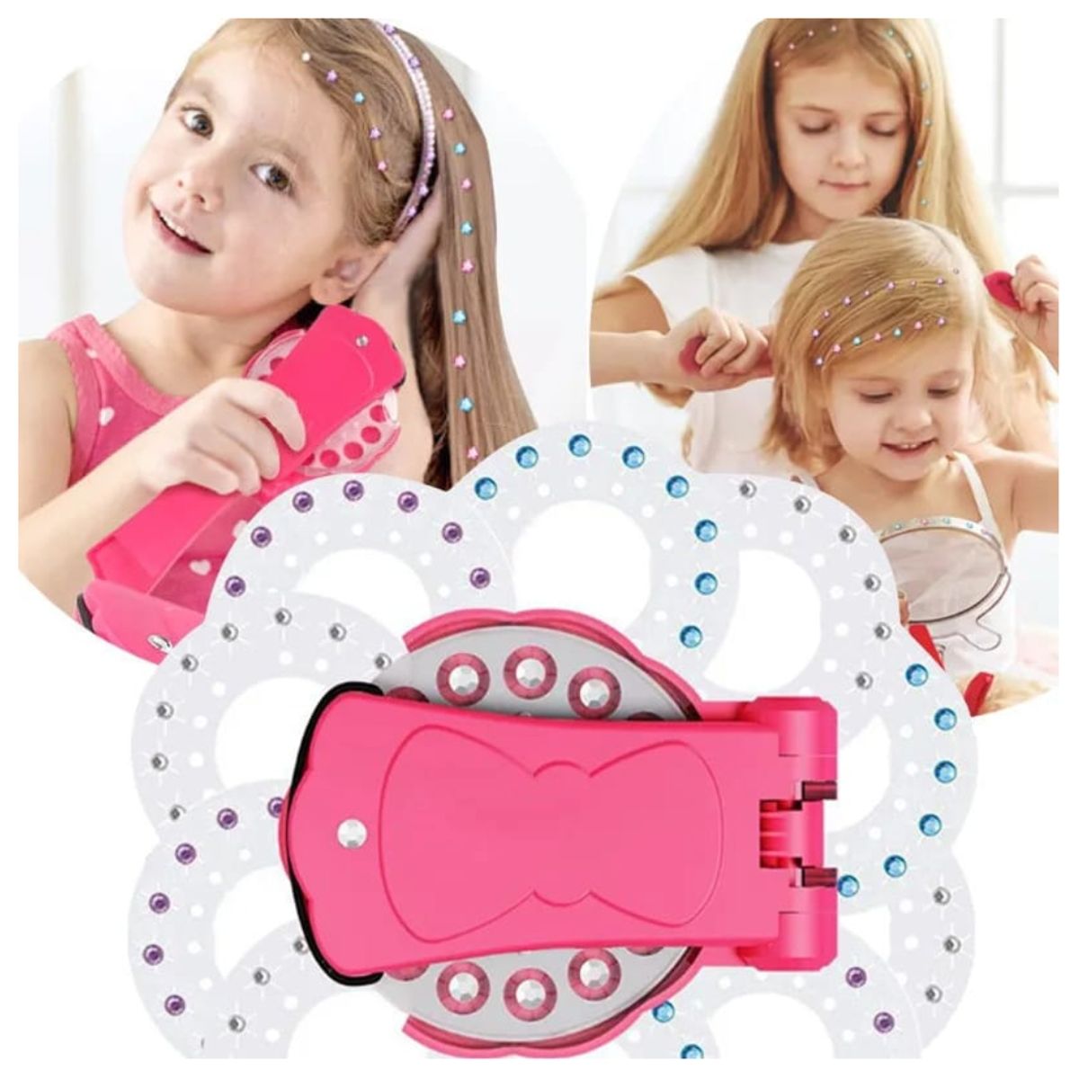 GENERICO - PEGATINAS PARA EL CABELLO PEINADO 180 GEMAS