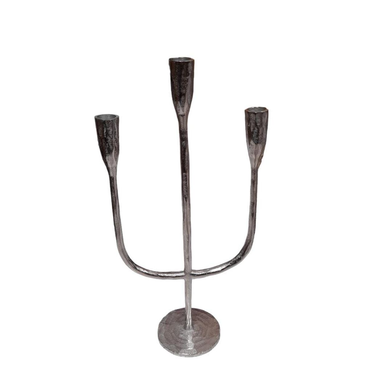 KADAR - CANDELABRO DE PELTRE 3 LUCES