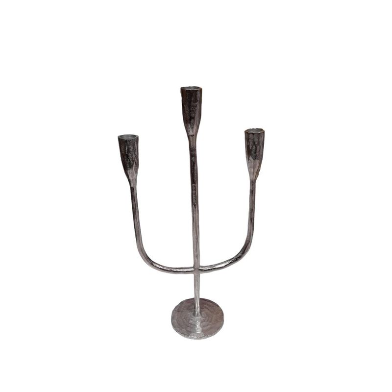 KADAR - CANDELABRO DE PELTRE 3 LUCES