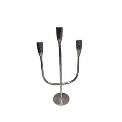 KADAR - CANDELABRO DE PELTRE 3 LUCES