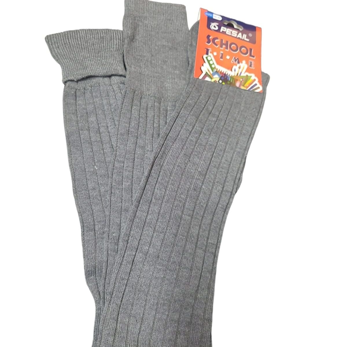 GARSIL - Pack 3 Pares Bucaneras Escolar Algodon Calcetas Extra Larga De Colegio
