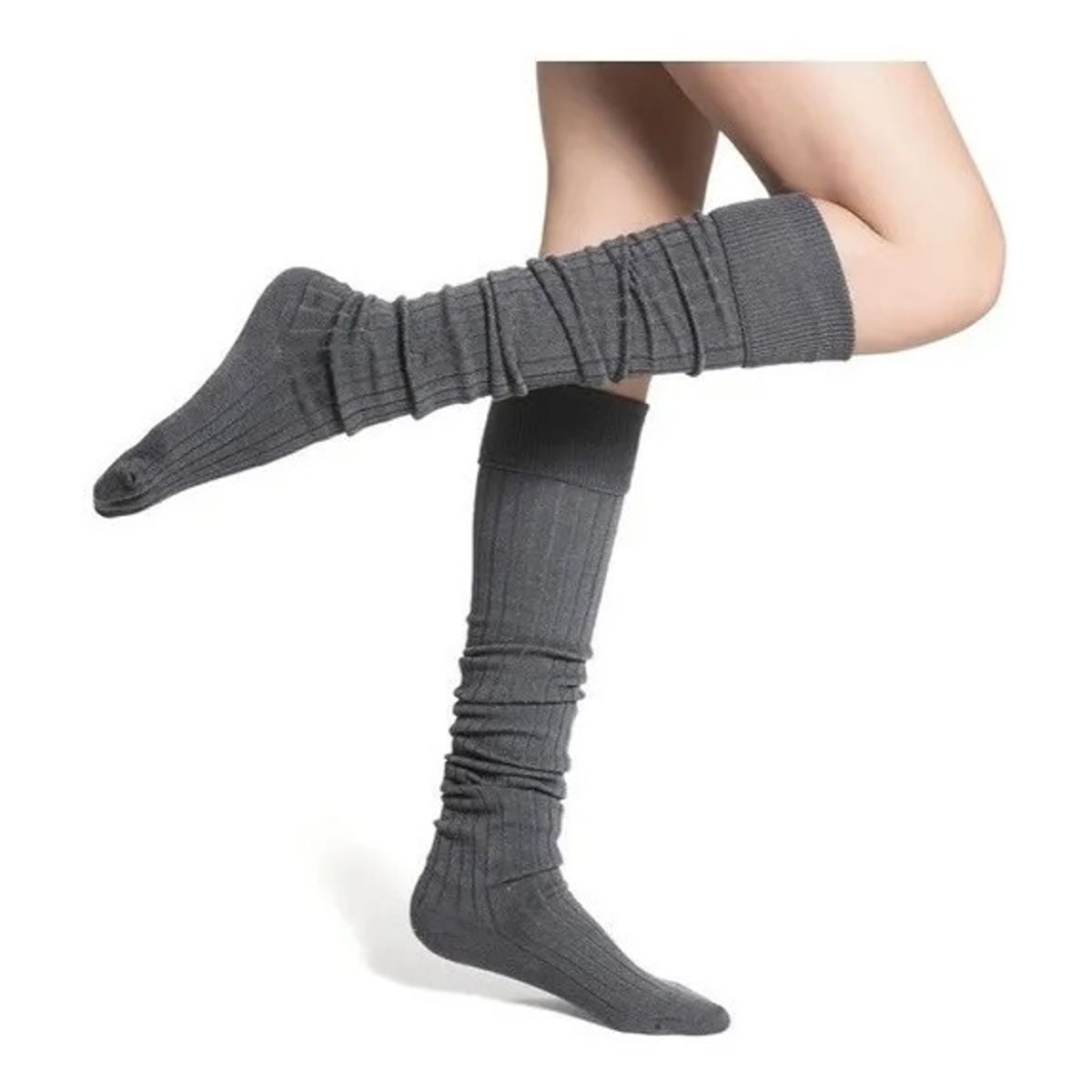 GARSIL - Pack 3 Pares Bucaneras Escolar Algodon Calcetas Extra Larga De Colegio