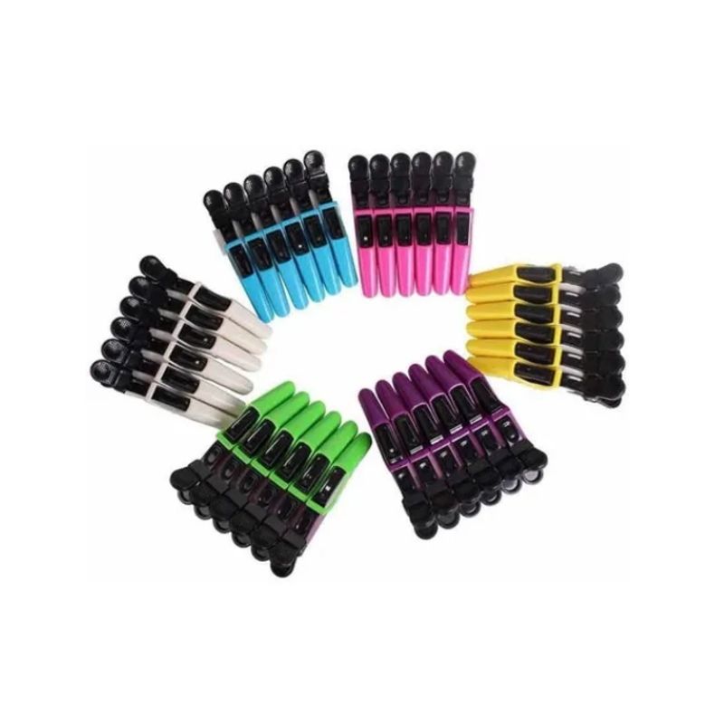 GENERICO - Set 30 Pinzas Para Tomar El Cabello Peluquería