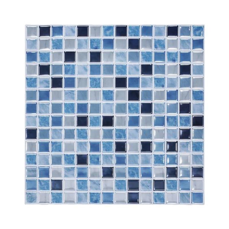 DEKOFIX - Mosaiko Autoadhesivo Cuadros Azules 1,2 mm