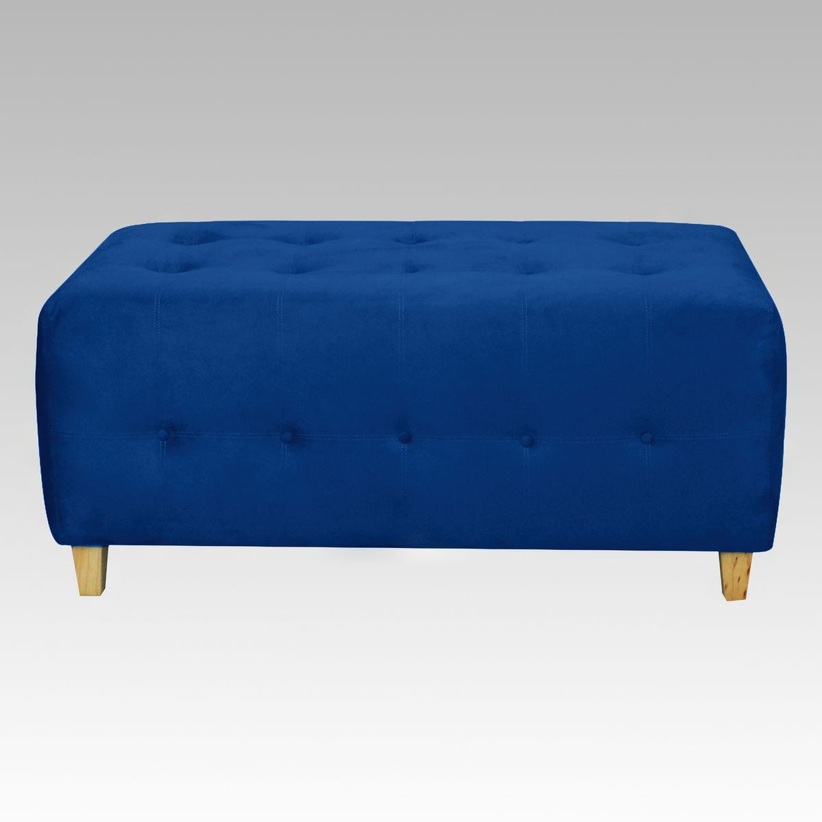 GENERICO - Banqueta Modelo Empire 20 Botones - Azul