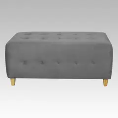 GENERICO - Banqueta Modelo Empire 20 Botones - Gris