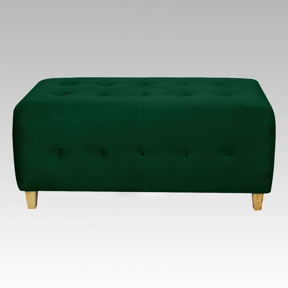 GENERICO - Banqueta Modelo Empire 20 Botones - Verde