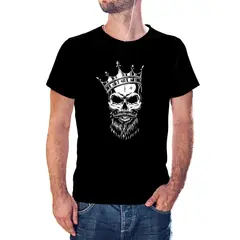 GENERICO - Polera Hombre diseño Calavera Skull D7