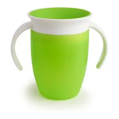 MUNCHKIN - Vaso Antiderrame Miracle 360° con Asas 207ml Verde
