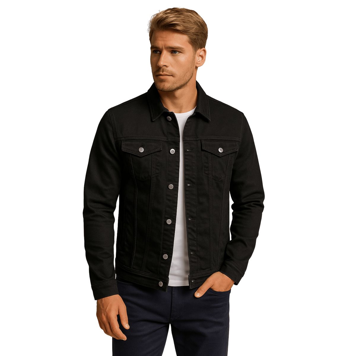 D'JOE - Chaqueta Mezclilla Colors Clasic Man Hombre