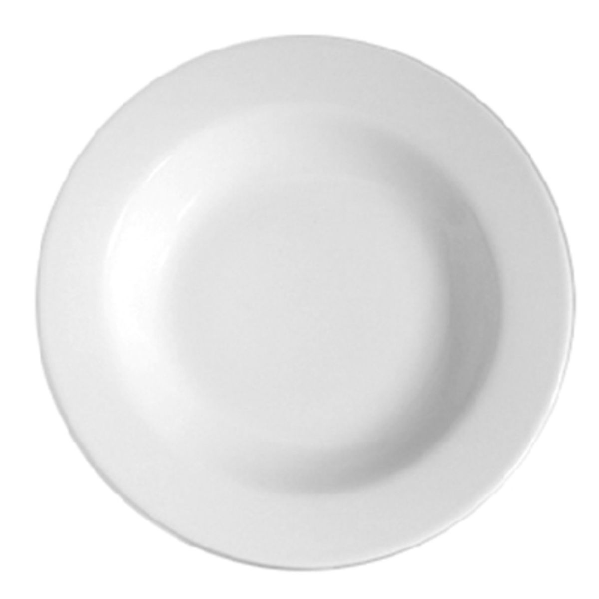 STAR FINE PORCELAIN - SET DE 24 PLATOS HONDO DE PORCELANA BLANCOS 28CM STAR ROUND STAR FINE PORCELAIN