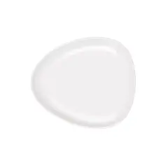 STAR FINE PORCELAIN - PLATO GOTA BAJO PORCELANA BLANCO 25CM STAR DESIGN