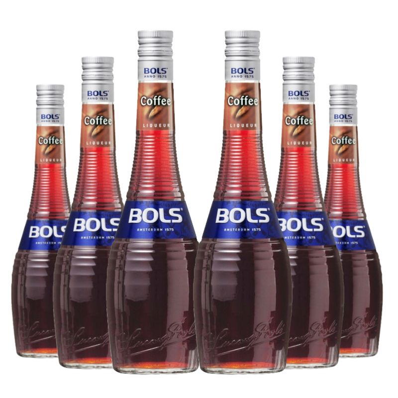 BOLS - 6 Licores Bols Coffee