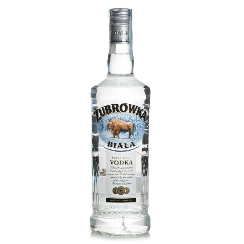 ZUBROWKA - Vodka Zubrowka Biala - Turquesa