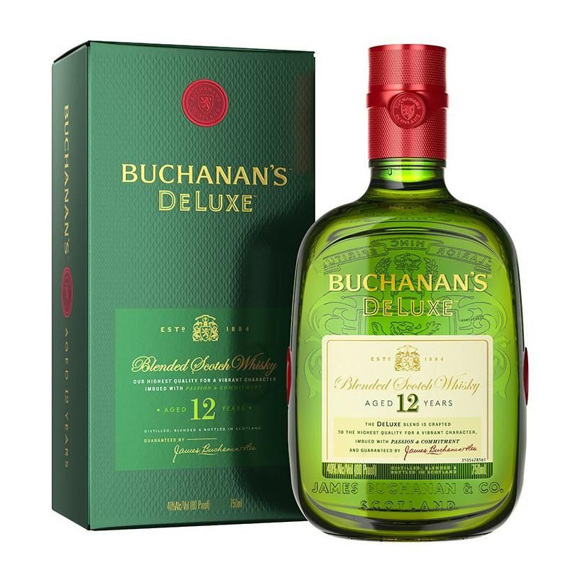 BUCHANANS - Whisky Buchanans 12 Años, Scotch Whisky - Dorado
