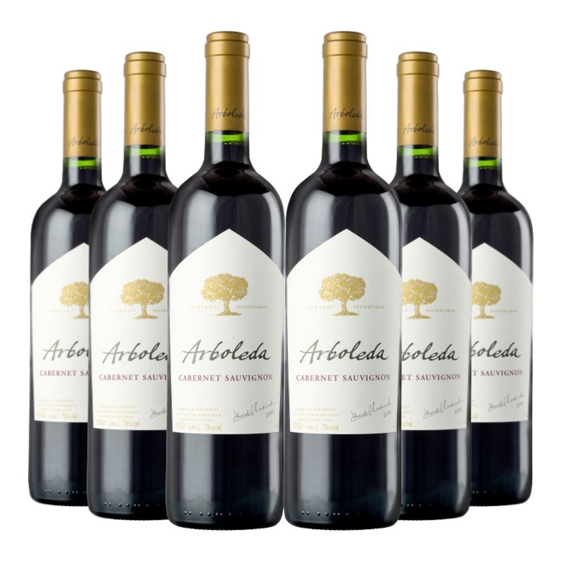 BBVINOS - 6 Vinos Arboleda Cabernet Sauvignon