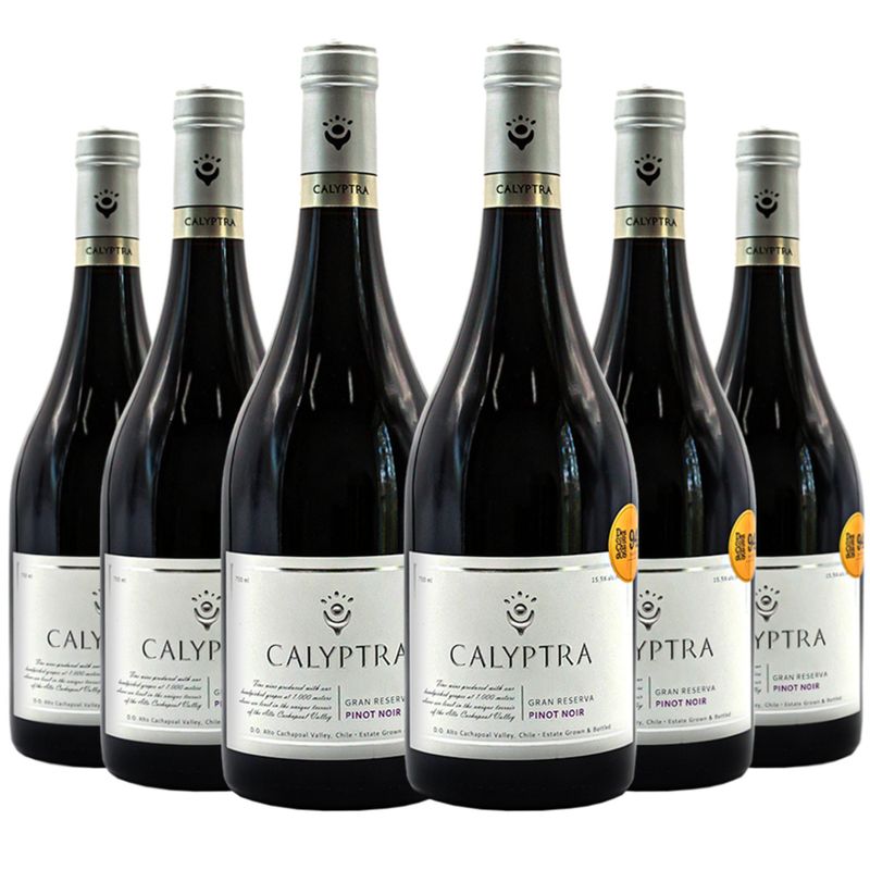 CALYPTRA - 6 Vinos Calyptra Gran Reserva Pinot Noir